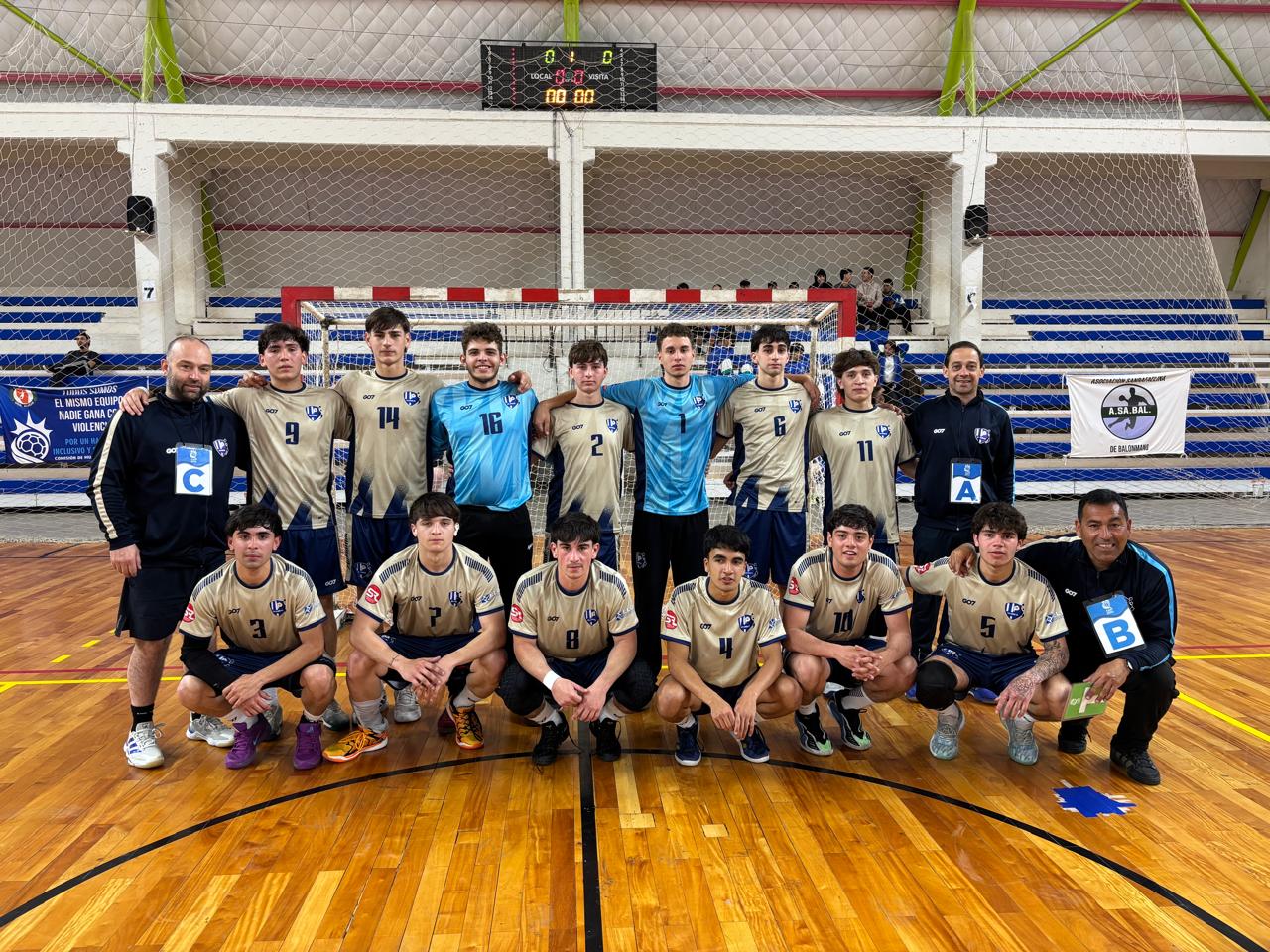 Enorme debut con victoria de la seleccion juveniles masculina de Asambal en el Torneo Argentino de selecciones